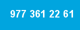 977 361 22 61 977 361 22 61